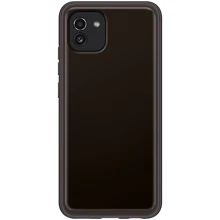 Аксессуар для смартфона Samsung Soft Clear Cover Black (EF-QA035TBEGRU) for Samsung A035 Galaxy A03: Совместимость Samsung A035 Galaxy A03