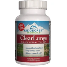 RidgeCrest Herbals, ClearLungs, 120 Veggie Caps (RCH136): Форма выпуска Капсулы