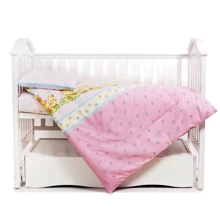 Сменная постель 3 эл. Twins Comfort 3051-C-026, Утята, розовая: Тип постельный комплект