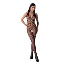 Бодистокинг с плетением на животике Passion BS100 One Size black: Для кого Для женщин