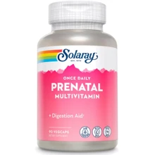 Solaray Once Daily Prenatal Multi-Vita Пренатальні мультивітаміни 90 капсул: Форма випуску Капсулы