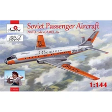 Модель Amodel Советский пассажирский самолет Ту-104, Аэрофлот (AMO1469-01): Производитель AMODEL