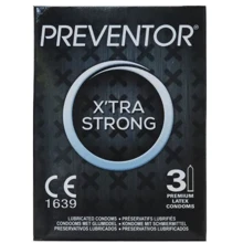 Презервативи Preventor X'tra Strong, 3 шт.: Тип Без латексу