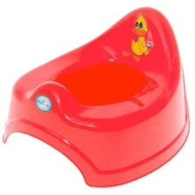 Горшок муз. TEGA Balbinka Red (PO-019): Цвет красный