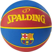 Мяч для игры Spalding EL Team FC Barcelona баскетбольный размер 7 красно-синий (EL_TFCB_7): Вид Баскетбольные