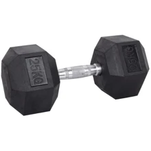 Гантель inSPORTline Hexsteel 25 кг (22092): Вес гантели, кг 25
