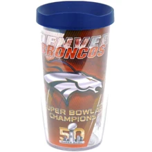 Термостакан Tervis Denver Broncos 473 мл (TS0211): Об'єм, л 0.473