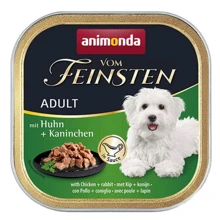 Вологий корм Vom Feinsten Adult with Chicken + rabbit для собак з куркою та кроликом 150 г (4017721823098): Тип Влажный корм
