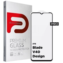 Аксессуар для смартфона ArmorStandart Tempered Glass Pro Black for ZTE Blade V40 Design (ARM68740): Совместимость ZTE Blade V40 Design