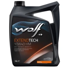 Моторное масло Wolf Oil EXTENDTECH 10W-40 HM 4 л: Тип Полусинтетическое