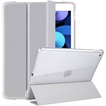 Аксессуар для iPad BeCover Case Book Soft TPU Tri Fold Gray (706735) for iPad 10.2" (2019-2021): Цвет серый
