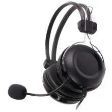 Наушники A4Tech Fstyler HU-35 Black: Тип конструкции накладные