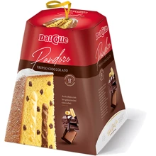 Панеттоне Dalcolle с тройным шоколадом cioccolato, 750 г (WT4538): Вес нетто 750 г