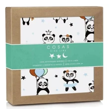 Пелюшка Cosas Panda Star фланель 80x100 см (4822052035368): undefined undefined