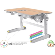 Детский стол Mealux Kingwood Multicolor MG (арт. BD-820 MG/MC): Тип Парта