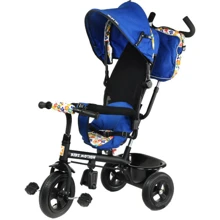 Велосипед трехколесный KidzMotion 115002/blue: Тип 3х колесный велосипед