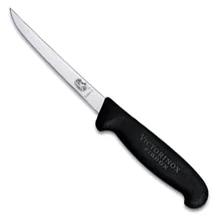 Кухонний ніж Victorinox Fibrox Boning 12см з черн. ручкою (5.6203.12): Лезо нержавіюча сталь