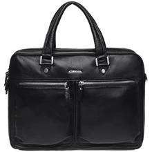 Чоловіча сумка месенджер Giorgio Ferretti чорна (3703q11-black): Стать Чоловік