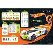 Подкладка настольная Kite Hot Wheels 42.5x29 см (HW23-207): undefined undefined