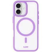 Чехол для iPhone LAUT HUEX PROTECT MagSafe Pink (L_IP24C_HPT_P) for iPhone 16 Plus: Цвет розовый