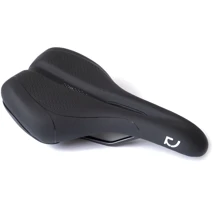 Седло Green Cycle Active Air 177, стальные рейлы, черное (SAD-74-51): Анатомическая выемка Есть