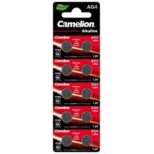 Camelion AG4 / LR626 / LR66 / V4GA Alkaline 10шт (AG4-BP10): undefined undefined