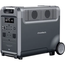 Зарядная станция Choetech 3600W 3840Wh Grey (BS009) UA: Емкость аккумулятора, Вт/ч 3840