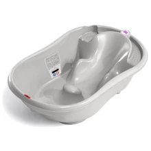 Ванная детская Okbaby Onda с анатомической горкой и термодатчиком серая (38232300): Производитель Okbaby