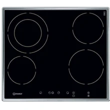 Варочная поверхность электрическая Indesit VRA 641 D X: Расположение панели спереди