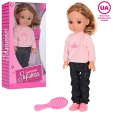 Лялька LimoToy Яринка з аксесуарами 35 см (M 4602 I UA): Вік от 3 лет