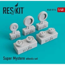 Смоляні колеса RESKIT для літака Dassault "Super Mystère" RS48-0114: Виробник RESKIT