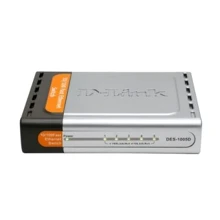Мережевий комутатор D-Link DES-1005D: Порти тільки Fast Ethernet (10/100)