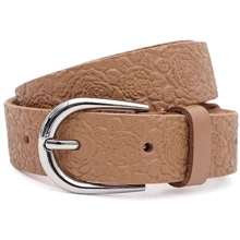 Жіночий ремінь Borsa Leather карамель (100v1genw94-caramel): Стать Женский
