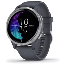 Смарт-годинник Garmin Venu Silver Stainless Steel Bezel with Granite Blue Case and Silicone Band (010-02173-01 / 010-02173-03): Виробник Garmin