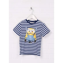 Футболка H & M 2832182 134-140 см синя: Тип футболки