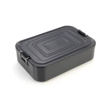 Ланч-бокс Troika XL с защелкой алюминий (BOX90): undefined undefined