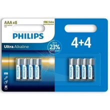 Philips AAA bat Alkaline 8шт Ultra (LR03E8B/10): undefined undefined