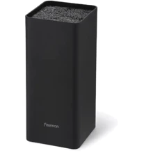 Подставка для кухонных ножей и ножниц Fissman 10x10x22 см черная (12881): Подставка / доска Подставка для кухонных ножей и ножниц