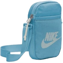 Сумка на плечо Nike Heritage S Crossbody 1L голубая Уни 18x13x3 см (BA5871-407): Цвет голубой