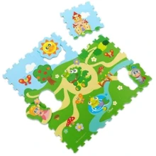 Коврик-мозаика Chicco Замок, 9 ед. (05316.00): Производитель Chicco