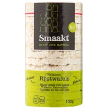 Вафли Smaakt рисовые цельнозерновые из киноа органические 100 г (8718469777631): Вес нетто 100 г
