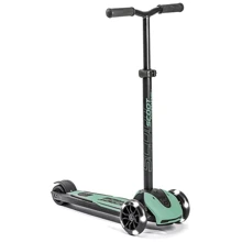 Самокат Scoot&Ride серии Highwaykick-5 со светящимися колесами серо-зеленый, 5+ до 80кг: Количество колес 3