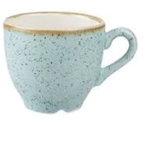 Чашка для эспрессо Churchill Stonecast Duck Egg Blue 100 мл (SDESCEB91): Форма круглая