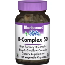 Bluebonnet Nutrition В-Complex 50, 100 Vegetable Capules (BLB0412): Тип Витамин B