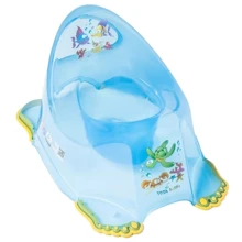 Горшок Tega Baby Аква с противоскользящей резиной Синий (AQ-007-115): Цвет синий
