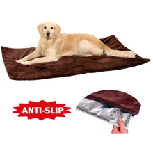 Термоподстилка для собак Flamingo Thermo dog Blanket коричневая 142х100 см (44505: Тип Лежак
