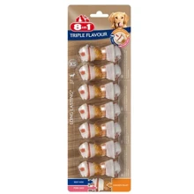 Ласощі для собак 8in1 Triple Flavour кістки жувальні XS 7 шт. (4048422144472): undefined undefined