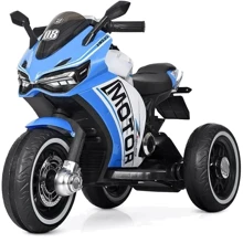 Детский электромотоцикл 3 колесный Bambi Racer Ducati синий (M 4053L-4): Вид мотоцикл