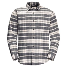 Рубашка Jack Wolfskin Nature Time Shirt M 1403621-7778 48 серая с длинным рукавом: Длина рукава Длинный