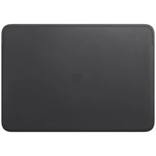 Apple Leather Sleeve Black (MWVA2) for MacBook Pro 16": Цвет черный (Black)